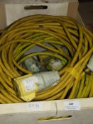 110v Extension Leads, Plugs and Sockets