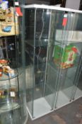 Glass Three Tier Display Cabinet