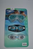 *Speedo Junior Age 6-14 Goggles 3pk