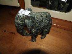 Carved Stone Elephant