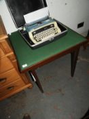 Biaze Topped Card Table with Folding Legs