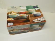 *Six Piece Stoneware Soup Bowls