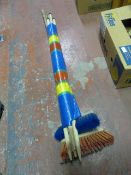 Windbreak, Two Brushes and Rake