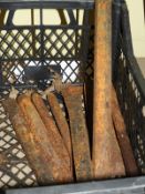 *Box of Eight Coal Chisels