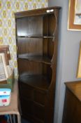 Dark Oak Retro Corner Unit