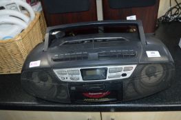 Panasonic Power Blaster Portable CD Cassette Playe