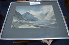 Framed Print - Mountainscape