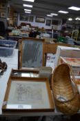 Baskets, Mirrors, Trays and Framed Pictures