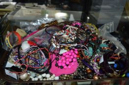 Tray Lot of Costume Jewellery
