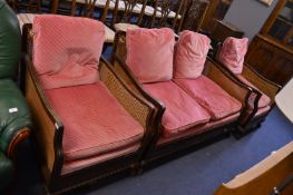 Three Piece Bergere Suite