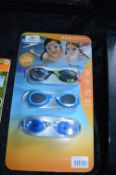 *Child's Swimming Goggles 3pk
