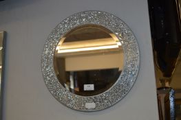 Mosaic Glass Bevelled Edge Wall Mirror