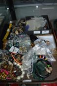 Tray Lot of Modern Costume Jewellery