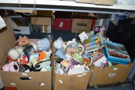 Three Boxes of Assorted Pottery Items Including No