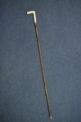 Bone Handled Walking Cane