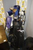 Golf Bag and Clubs