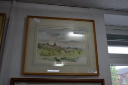 Watercolour of a Rural Landscape