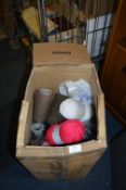Box of Wool and Yarn