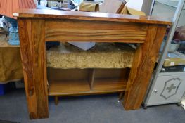 Solid Wood Fire Surround 156cm x 114cm, Insert 92x