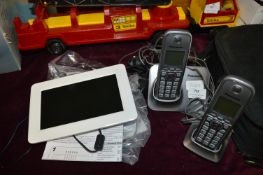 Panasonic Twin Cordless Telephones and a Matsui Di
