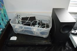 *Panasonic Bluray Player with Surround Sound Speak