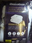 Slumberdown Double Bed Heated Under Blanket