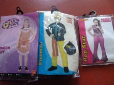 *Three Children's Fancy Dress Costumes
