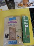 *Seed Feeder and 4kg Bag of Bird Seed