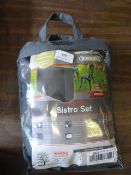 *Two Seat Bistro Set in Thunder Grey