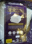 Slumberdown Single Bed Heated Under Blanket