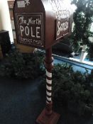 Tin North Pole Letter bos 