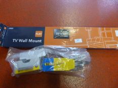 TV Wall Mount and a Bag of Staples