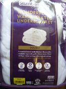Slumberdown Double Bed Heated Under Blanket
