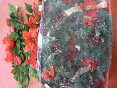 Box of Christmas Garlands