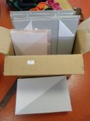 *Box of Assorted Grey & Pink Collapsible Gift Boxe