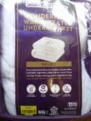 Slumberdown Double Bed Heated Under Blanket
