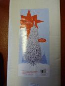6ft White Tinsel Tree