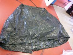 *Large Green Polythene Zip Up Cover