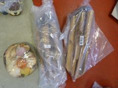 *Two Bamboo Wind Chimes and a Basket of Shells