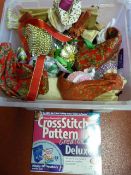 Box Containing Cross Stitch Software, Christmas De