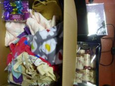 Box of Offcuts, Christmas Crackers, Mirrored Table