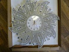 *Decorative Battery Powered Wall Clock
