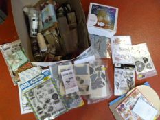 Large Quantity of Stamping and Other Crafting Mate