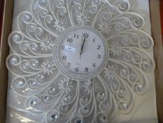 *Decorative Battery Powered Wall Clock