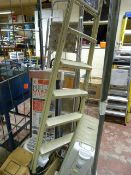 Cage of Steps, Shelving, Radiator, etc.