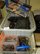 Box Containing Assorted Taps and Dies