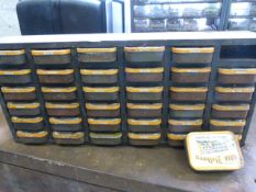 Homemade Cubby Holes Sets of Tins and Contents