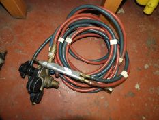 *Set of Oxyacetylene Welding Pipes with Welding He