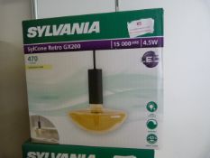 *Sylvania Sylcone Retro GX200 Ceiling Light