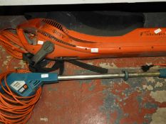 Flymo Garden Vac and a Black & Decker Power Weeder